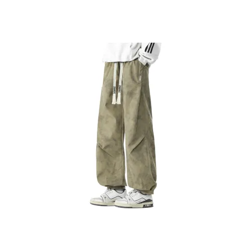 ZWWWZ Вязаные тренировочные штаны унисекс