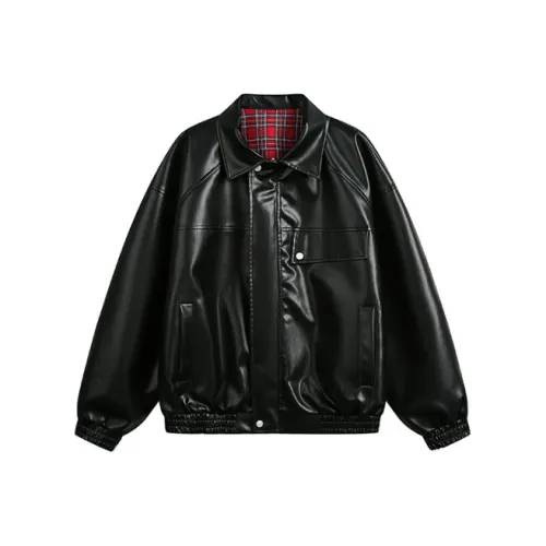 ONENINE34PM Кожа Куртка Унисекс