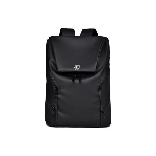 BEN SHERMAN Мембранный кожаный рюкзак стандартный унисекс черный белый