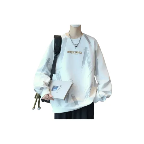 THINGYLAB Белый Мужской Свитшот