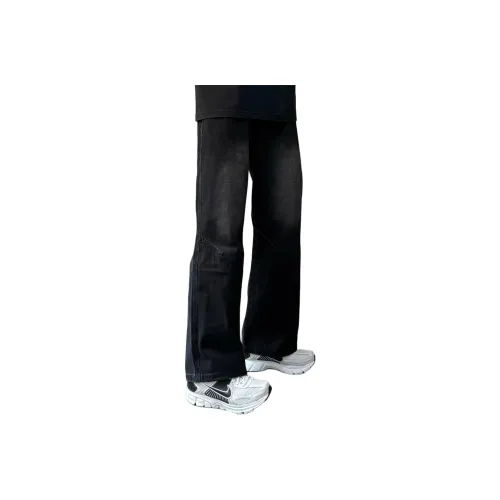 PODGORNOI Дымчатый Серый Мужские Джинсы