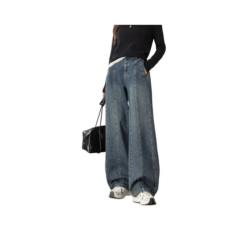 DKRVT Винтажный синий [Упаковка] Женские джинсы