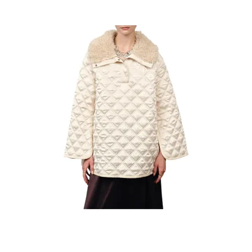 FABRIQUE Pearl White Women's Down Jackets (Пуховики)
