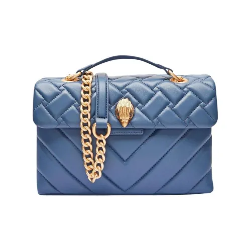 Kurt Geiger London Kensington Leather Одно плечо Сумка Стандартная Женская Синяя