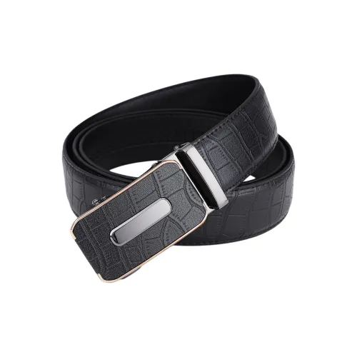 Devanro Коровья кожа ремни мужской 3,5 см