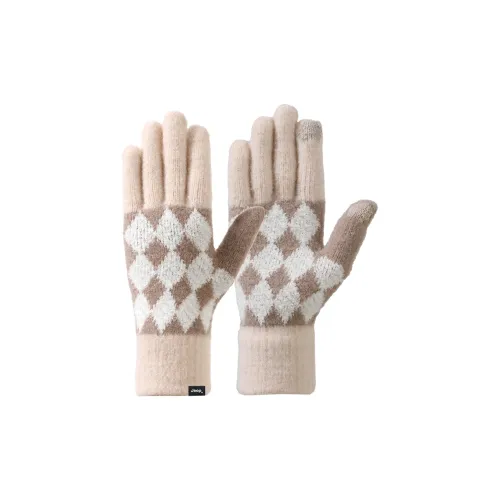 JEEP Утолщенные вязаные перчатки женские