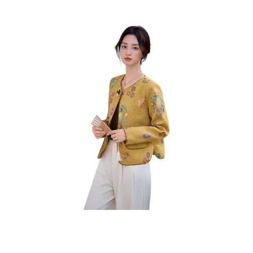 MJ Женские Короткие Пальто