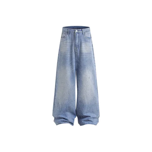 Ant Studio Blue Unisex Jeans