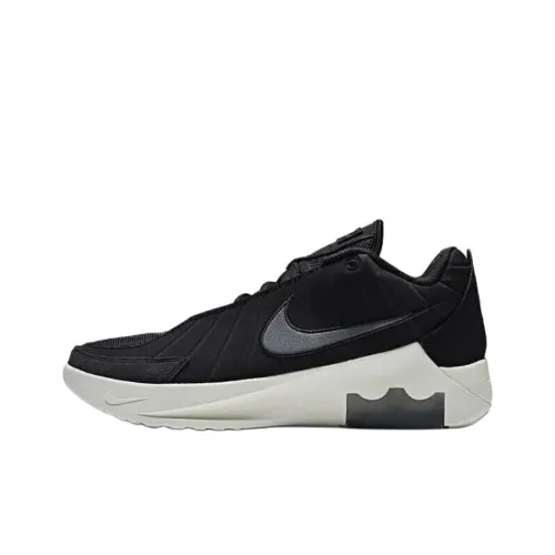 Nike Low Top Баскетбольные кроссовки Мужские Черно-белые