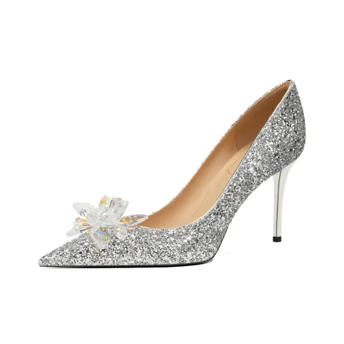 TATAYA Женские повседневные туфли серебряный женские