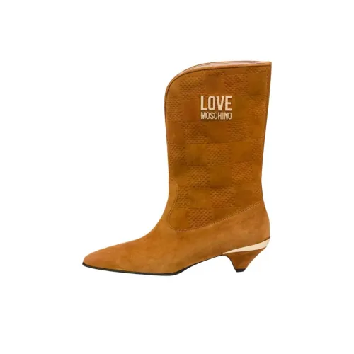 LOVE MOSCHINO Ботильоны Женские Коричневый