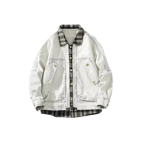 KAIZZGAO Мужские Джинсовые Куртки