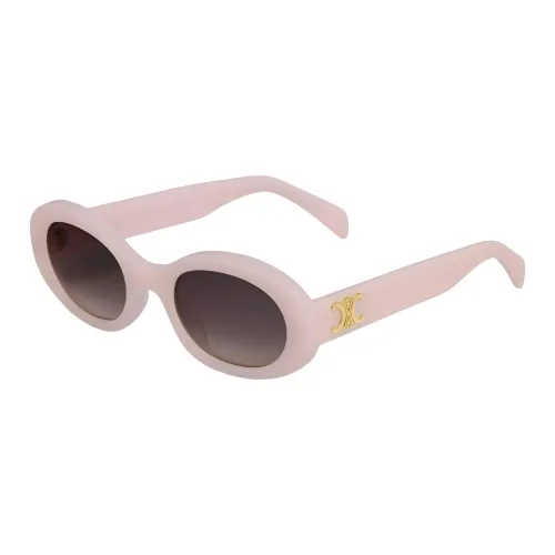 CELINE Ацетат OVAL SUNGLASSES Женские Розовый