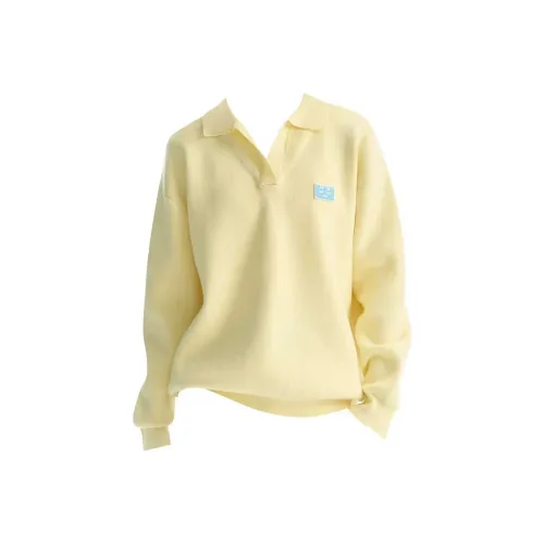 STARFEI Женский Трикотаж Желтый