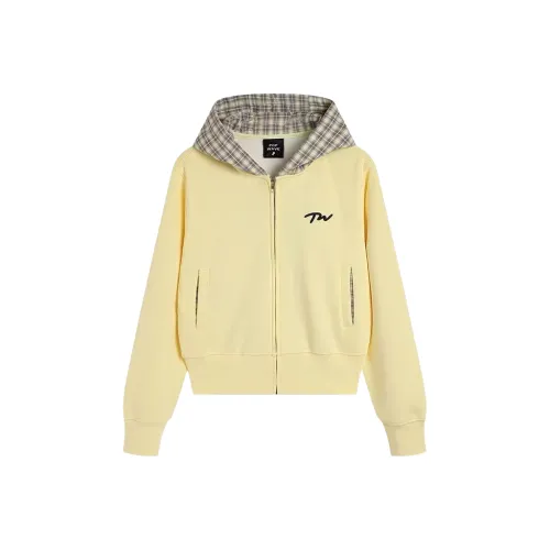 Wang Leshi Лимон Женские Свитшоты