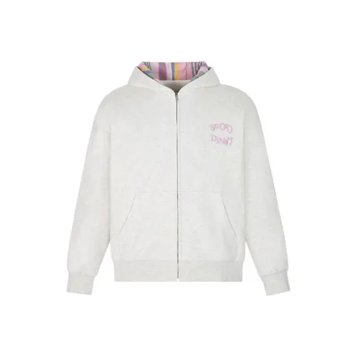 FTTHR Серый Белый Унисекс Свитшоты