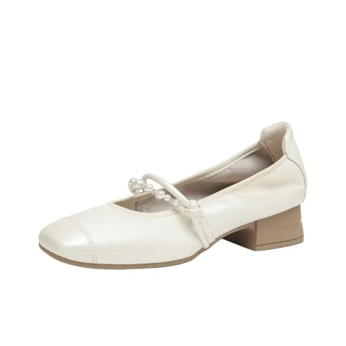 DAPHNE Mary Jane с грубым каблуком Женские