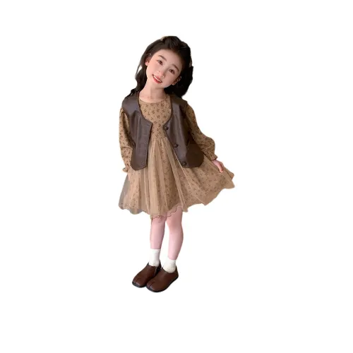 Rindu Кофе Kids Комплекты с юбкой