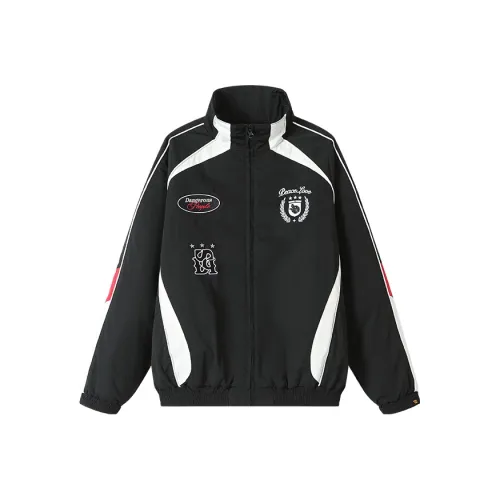 DANGEROUSPEOPLE Черный Унисекс Пуховики