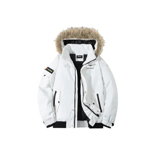 WOVLAS Белый Унисекс Пуховики