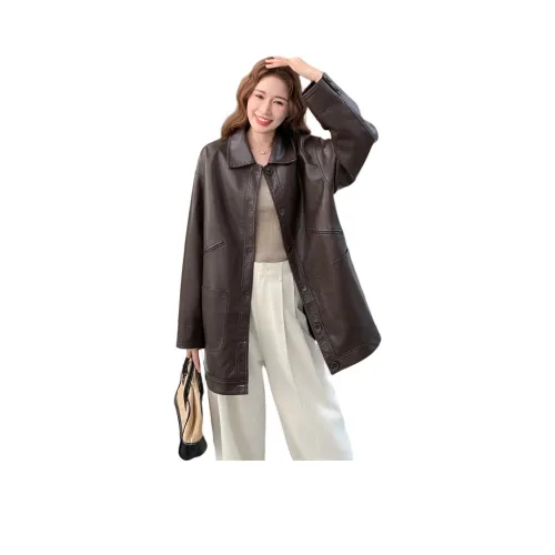 MEXICAN Изображение Цвет Женская Кожаная Куртка