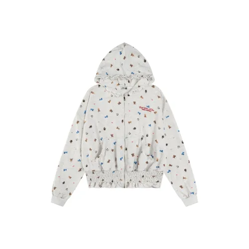 WAYHWEI Серый Женский Свитшот