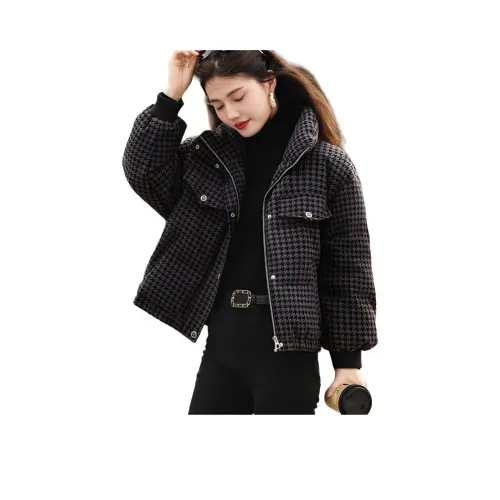 GIUHF Дымчатый Серый Женский Пуховик