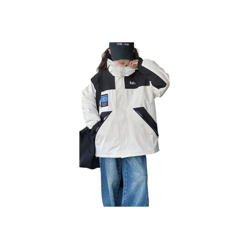 BaoLaXiaoJie Хлопковый пуховик для подростков