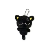 Маленький черный кот украшение (злой)