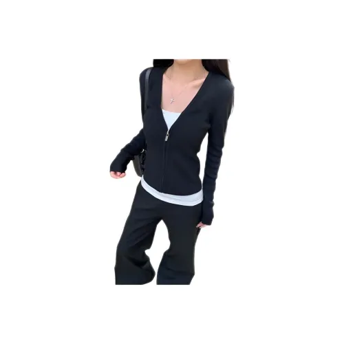 Wooden Rabbit Черный Женский Трикотаж