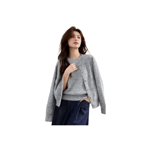 VICTORIA VERA Серый Женский Трикотаж