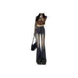 Винтажные синие штаны