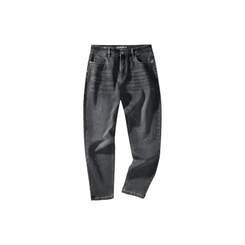 Dance with wolves Черный Серый Цвет Мужские Джинсы