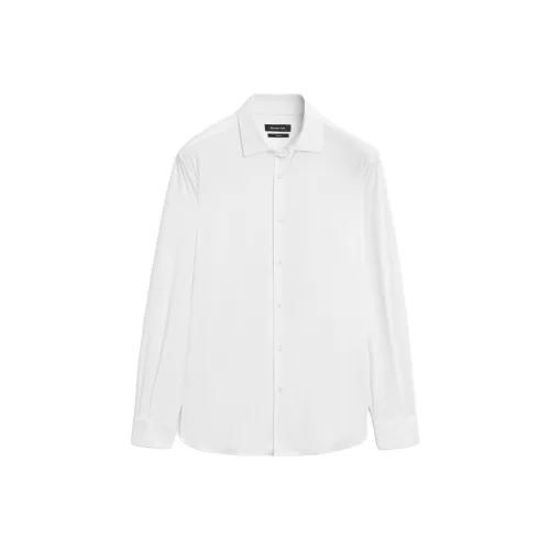Massimo Dutti Белые Мужские Рубашки