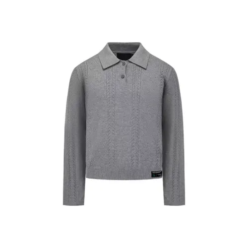 MIORGERSY Серый Унисекс Трикотаж