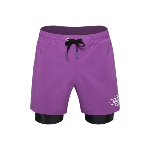 AQUAPLAY Плавательные шорты Мужские Ночной Фиолетовый
