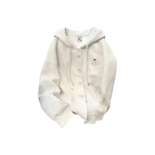 PNVB Белый Серый Женский Свитшот