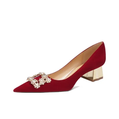 TATAYA Грубый каблук Высокие каблуки Женские