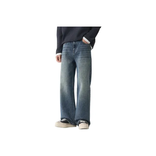 IL SARTO Ностальгический синий унисекс джинсы