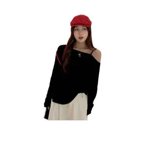 Lanza Черные Женские T-рубашки