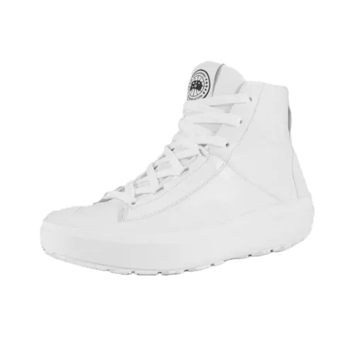 Canada Goose Ossington High Топ Кроссовки для скейтбординга Женские Белые
