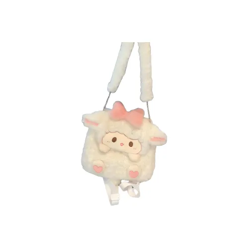 Lv Fielder Нейлон Рюкзак Белый