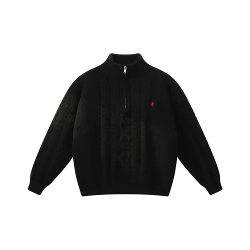 Paddy Julia Черный Унисекс Свитеры