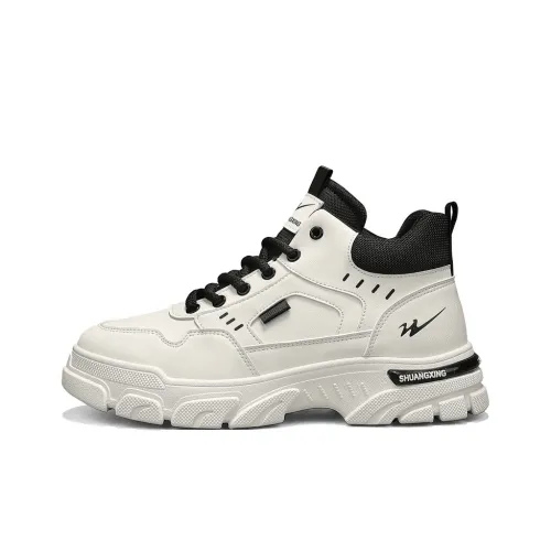 Binary Короткий Мартин Бот Мужской Белый