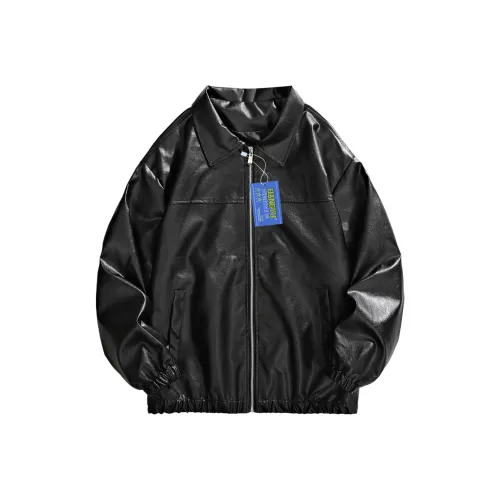 HANGYU Унисекс Кожаные куртки