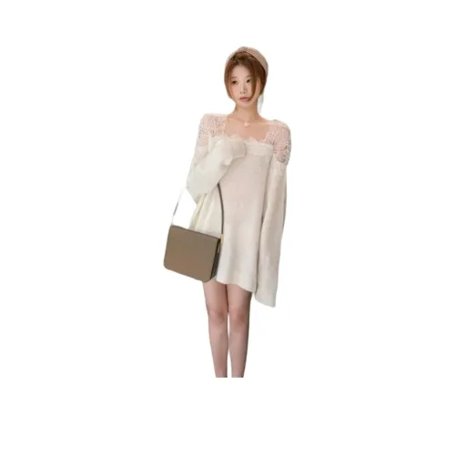 XIANSINIAO Длинное платье с длинными рукавами женское