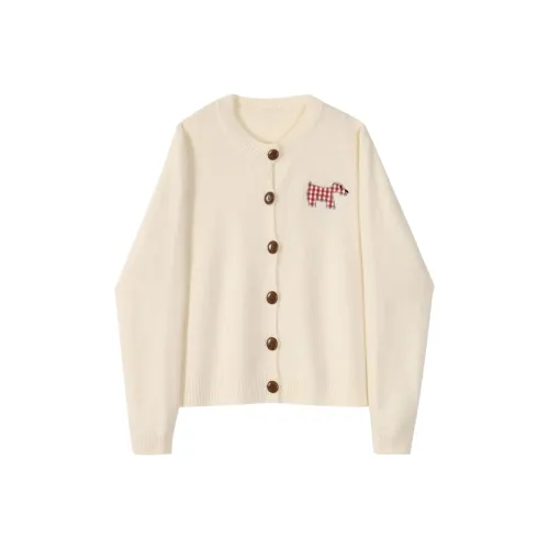 Wang Leshi Абрикос Женская Трикотажная