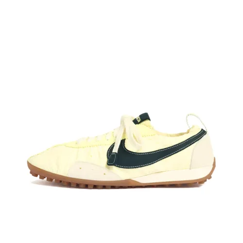Jacquemus x Nike Луна Slip-resistant Abrasion-resistant Low Top Повседневная обувь Унисекс Экрю
