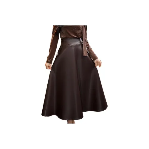 Tang Xi Повседневный Длинный Юбка Женские