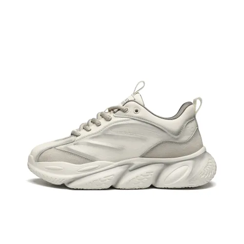 ST SAT Амортизация Высота Увеличение Устойчивость к Износу Противоскользящий Низкий Топ Толстая Подошва Мужские Ледниковый Серый